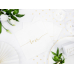 Napkins Love, gold, 33x33cm (1 pkt / 20 pc.)