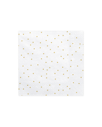 Napkins Dots, 33x33 cm (1 pkt / 20 pc.)