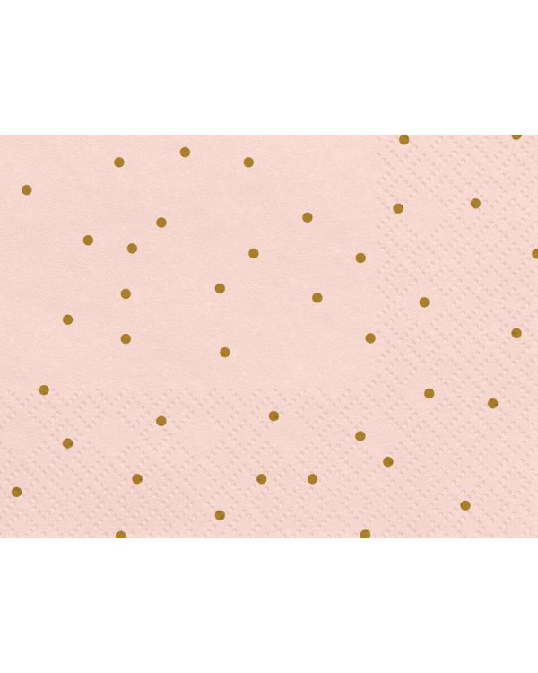 Napkins Dots, 33x33 cm (1 pkt / 20 pc.)
