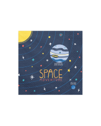Napkins Space Party, 33x33cm (1 pkt / 20 pc.)
