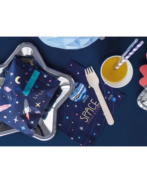 Napkins Space Party, 33x33cm (1 pkt / 20 pc.)