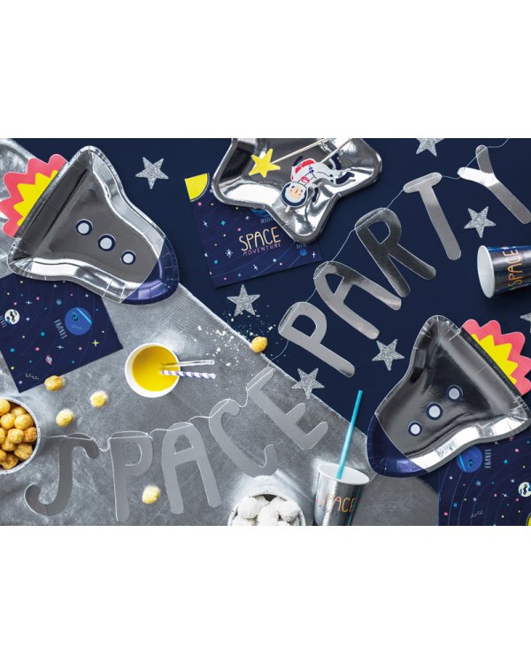 Napkins Space Party, 33x33cm (1 pkt / 20 pc.)