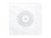 Napkins First Communion - IHS, 33x33cm, silver (1 pkt / 20 pc.)