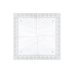 Napkins First Communion - Ornament, 33x33cm, silver (1 pkt / 20 pc.)