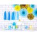 Napkins Yummy - Live Laugh Love, light blue, 33x33cm (1 pkt / 20 pc.)