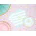 Napkins Yummy - Live Laugh Love, light blue, 33x33cm (1 pkt / 20 pc.)