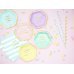Napkins Yummy - Live Laugh Love, light blue, 33x33cm (1 pkt / 20 pc.)