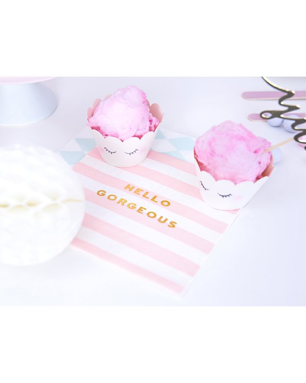 Napkins Yummy - Hello Gorgeous, light pink, 33x33cm (1 pkt / 20 pc.)