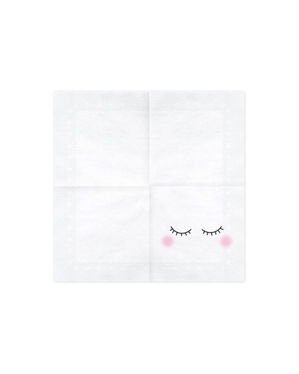 Napkins Face, 33x33cm (1 pkt / 20 pc.)