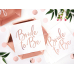 Napkins Bride to be, rose gold,  33x33cm (1 pkt / 20 pc.)