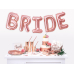 Napkins Bride to be, rose gold,  33x33cm (1 pkt / 20 pc.)