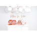 Napkins Bride to be, rose gold,  33x33cm (1 pkt / 20 pc.)