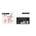 Napkins Bride to be, rose gold,  33x33cm (1 pkt / 20 pc.)