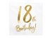 Napkins 18th Birthday, white, 33x33cm (1 pkt / 20 pc.)