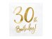 Napkins 30th Birthday, white, 33x33cm (1 pkt / 20 pc.)