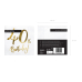 Napkins 40th Birthday, white, 33x33cm (1 pkt / 20 pc.)