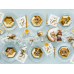 Napkins 50th Birthday, white, 33x33cm (1 pkt / 20 pc.)