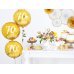 Napkins 70th Birthday, white, 33x33cm (1 pkt / 20 pc.)