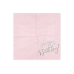 Napkins Happy Birthday, light powder pink, 33x33cm (1 pkt / 20 pc.)