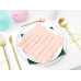 Napkins Tracing Patterns, light powder pink, 32x32cm (1 pkt / 20 pc.)