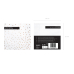 Napkins Dots, white, 33x33cm (1 pkt / 20 pc.)
