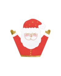 Napkins Santa Claus, mix, 16x15cm (1 pkt / 20 pc.)