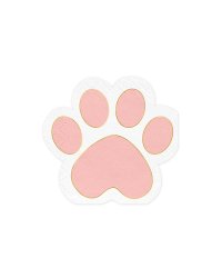 Napkins - Kitty Paws, mix, 15,5 x 14,5 cm (1 pkt / 12 pc.)