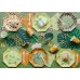 Napkins Monstera leaf, 29.1x36 cm, green (1 pkt / 12 pc.)