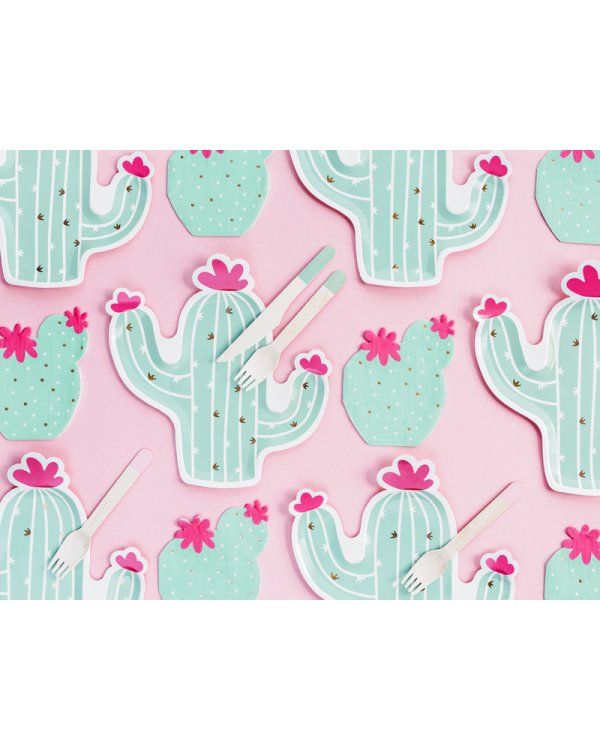 Napkins Cactus, mix, 11.5x13.5cm (1 pkt / 20 pc.)