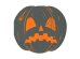 Napkins Scary pumpkins, 16.5x15 cm, orange and black (1 pkt / 20 pc.)