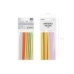 Plastic straws, 20 cm, mix (1 pkt / 30 pc.)