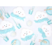 Paper Straws, light blue, 19.5cm (1 pkt / 10 pc.)