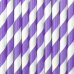 Paper Straws, lilac, 19.5cm (1 pkt / 10 pc.)