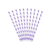 Paper Straws, lilac, 19.5cm (1 pkt / 10 pc.)