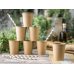 Paper Straws, gold, 19.5cm (1 pkt / 10 pc.)