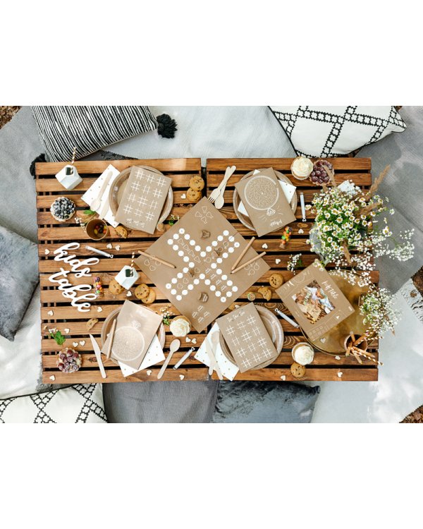 Paper Straws, gold, 19.5cm (1 pkt / 10 pc.)