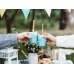 Paper straws Summer time, 19.5cm (1 pkt / 10 pc.)