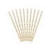Paper Straws, powder pink, 19.5cm (1 pkt / 10 pc.)
