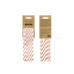 Paper Straws, light rose gold, 19.5cm (1 pkt / 10 pc.)