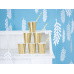 Paper Straws, gold, 19.5cm (1 pkt / 10 pc.)