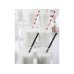 Paper Straws, black, 19.5cm (1 pkt / 10 pc.)