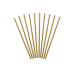 Paper straws, kraft, 19.5cm (1 pkt / 250 pc.)