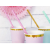 Paper Straws, light pink, 19.5cm (1 pkt / 10 pc.)