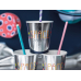 Paper Straws, light pink, 19.5cm (1 pkt / 10 pc.)