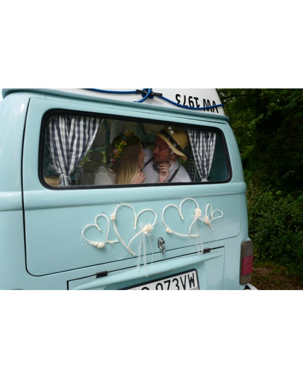 Rattan hearts with posies, cream (1 pkt / 2 pc.)