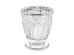 Candle holder, silver, 8cm (1 pkt / 4 pc.)