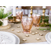 Candle holder, rose gold, 8cm (1 pkt / 4 pc.)