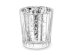 Candle holder, silver, 6cm (1 pkt / 4 pc.)