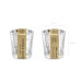 Candle holder, silver, 6cm (1 pkt / 4 pc.)