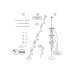 Balloon stand, 160 cm